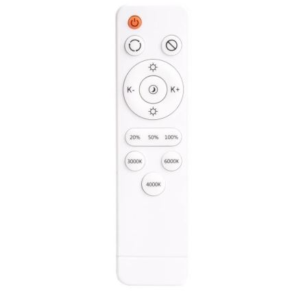 LED dimmbare Deckenleuchte DESERT LED/72W/230V + Fernbedienung