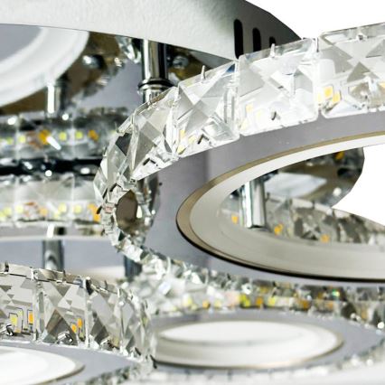 LED Dimmbarer Deckenleuchter LED/120W/230V 3000-6500K + Fernbedienung