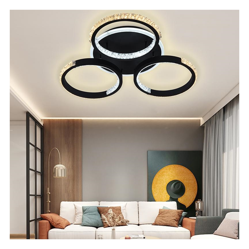 LED Dimmbarer Deckenleuchter LED/60W/230V 3000-6500K + Fernbedienung