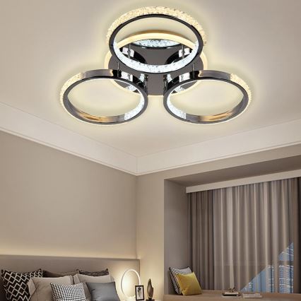 LED Dimmbarer Deckenleuchter LED/60W/230V 3000-6500K + Fernbedienung