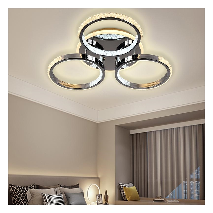 LED Dimmbarer Deckenleuchter LED/60W/230V 3000-6500K + Fernbedienung