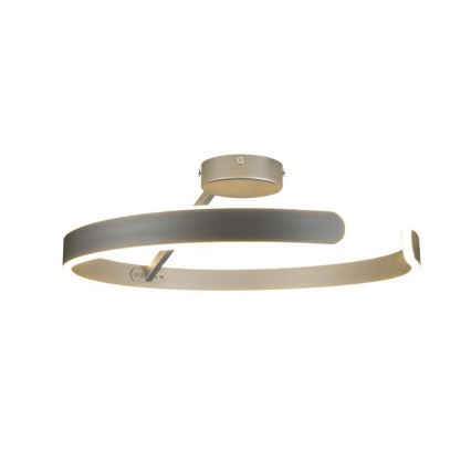 LED Dimmbarer Deckenleuchter LED/72W/230V 3000-6500K mattchrom + Fernbedienung