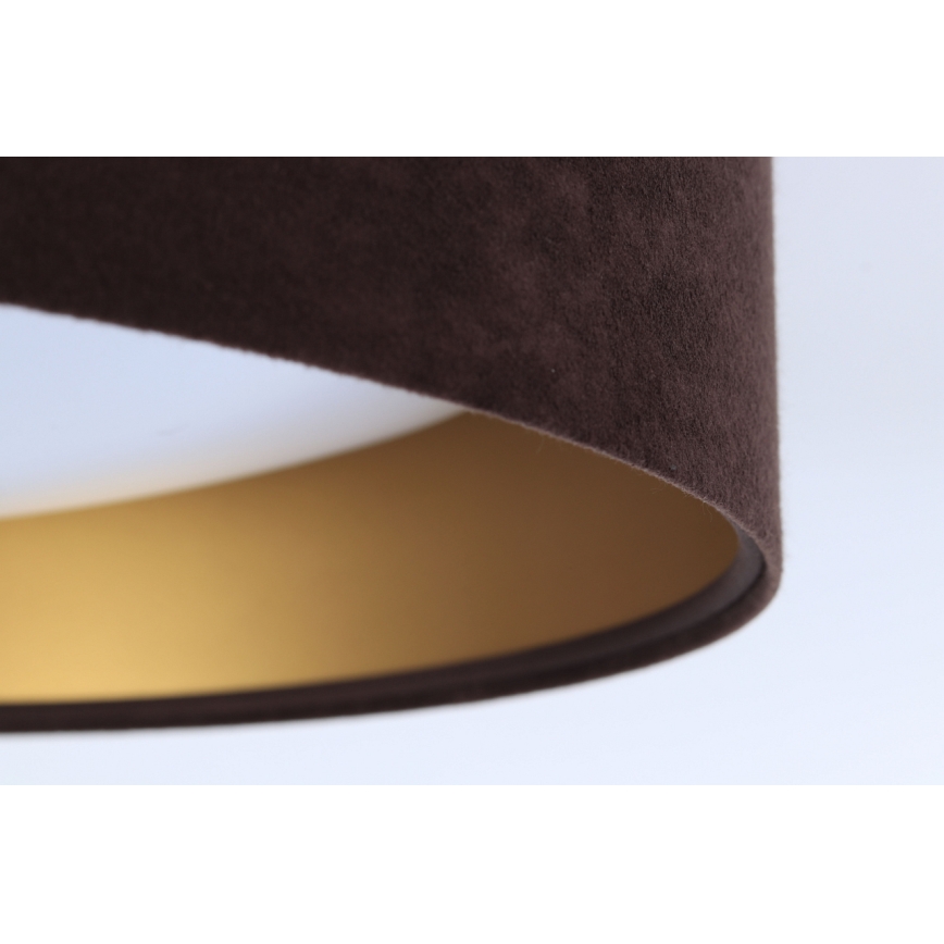 LED Dimmbares Deckenleuchte SMART GALAXY LED/24W/230V Ø 44 cm Braun/Gold 3000-6500K + Fernbedienung