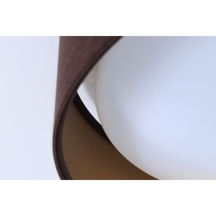 LED Dimmbares Deckenleuchte SMART GALAXY LED/24W/230V Ø 44 cm Braun/Gold 3000-6500K + Fernbedienung