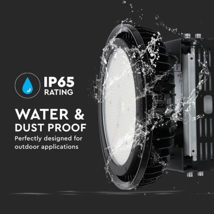 LED dimmbares Industrie-Hallenleuchte High Bay LED/500W/230V 4000K IP65 schwarz