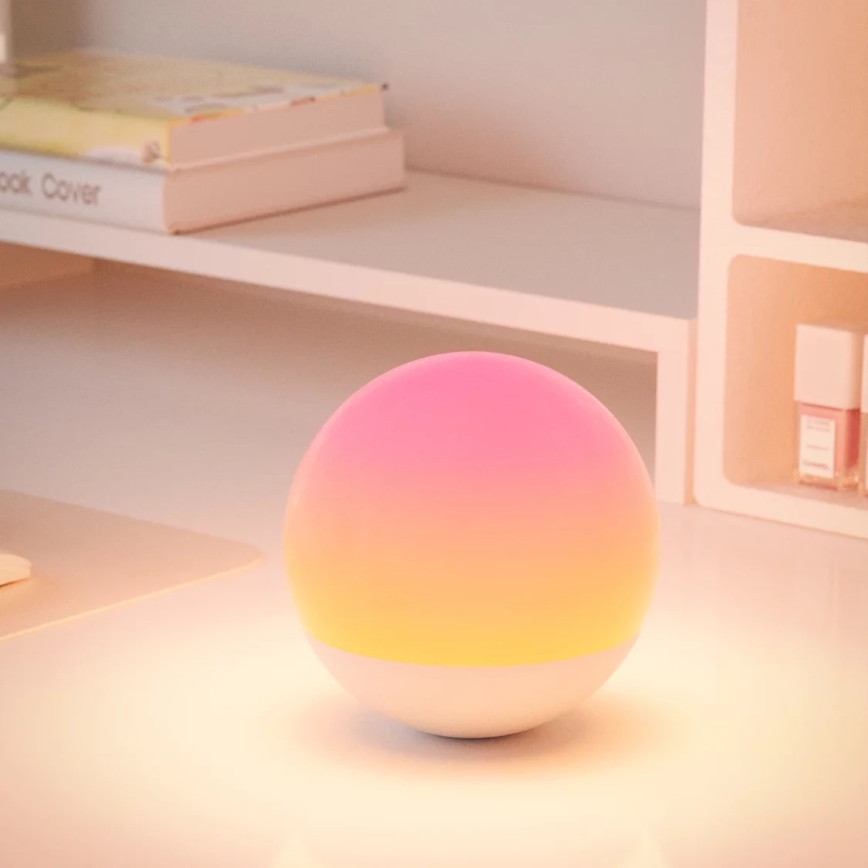 LED-Dimmbarer Touch-Tischleuchte CANDY LED/5V 1200 mAh mehrfarbig