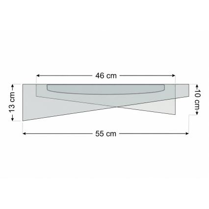LED-dimmbare Deckenleuchte SMART GALAXY MODERN LED/24W/230V 3000-6500K Ø 55 cm grün/gold + Fernbedienung