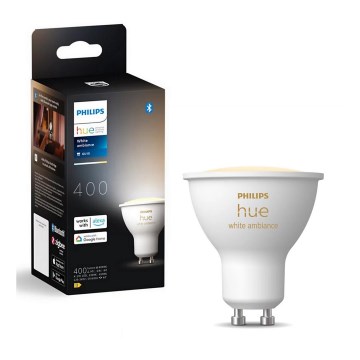 LED-Dimmbar Lampe Philips Hue WHITE AMBIANCE GU10/4,2W/230V 2200-6500K