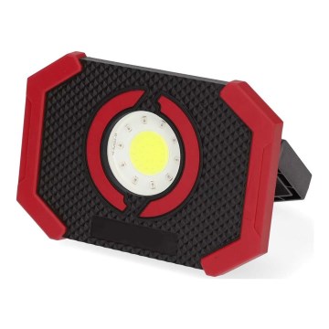 LED Dimmbar rechargeable Strahler mit einer Powerbank LED/10W/3000 mAh IPX2