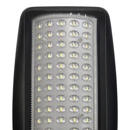 LED-dimmbare Solar-Straßenleuchte mit Sensor VENICE LED/50W/3,2V 4000 mAh IP65 schwarz + Fernbedienung