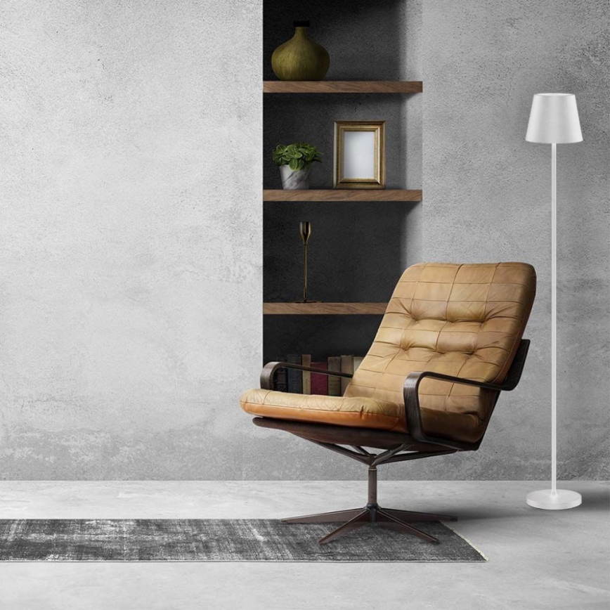 LED dimmbare wiederaufladbare Stehlampe 3in1 LED/4W/5V 4400 mAh 3000K IP54 weiß