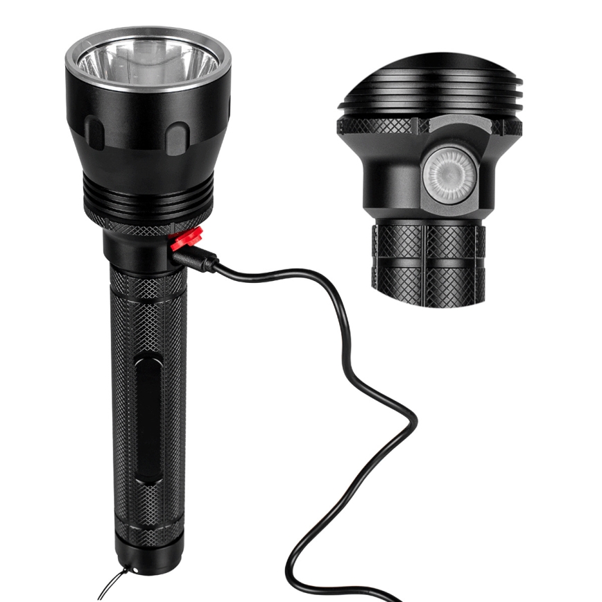 LED Dimmbares wiederaufladbares Taschenlampe LED/20W/5V IPX5 1570 lm 8400 mAh