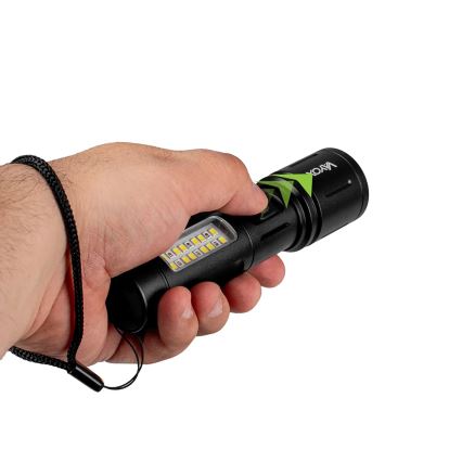 LED dimmbare wiederaufladbare Taschenlampe mit rotem Licht LED/5W/5V IPX4 260 lm 2000 mAh