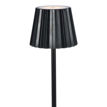 LED dimmbare wiederaufladbare Touch-Tischlampe LED/4W/5V 3000-6000K 1800 mAh schwarz