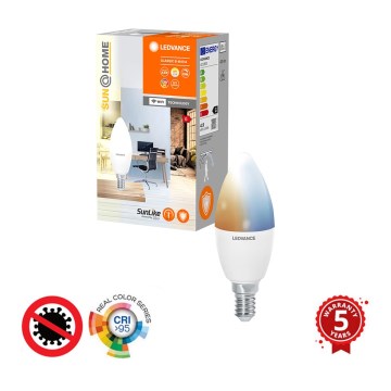 LED dimmbare antibakterielle Lampe B40 E14/4,9W/230V Wi-Fi - Ledvance