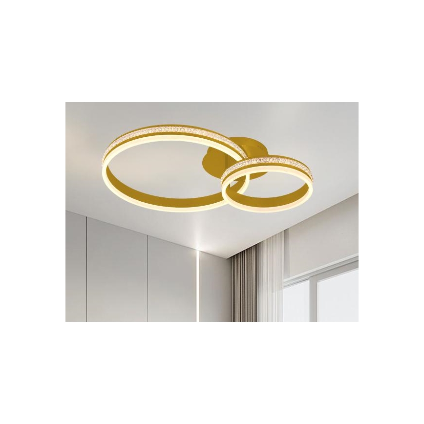 LED-dimmbare Aufbau-Deckenleuchte LED/110W/230V 3000-6500K + Fernbedienung