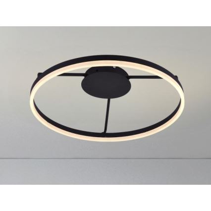 LED-dimmbare aufgesetzte Deckenleuchte, 55 W, 230 V, 3000-6500 K + Fernbedienung