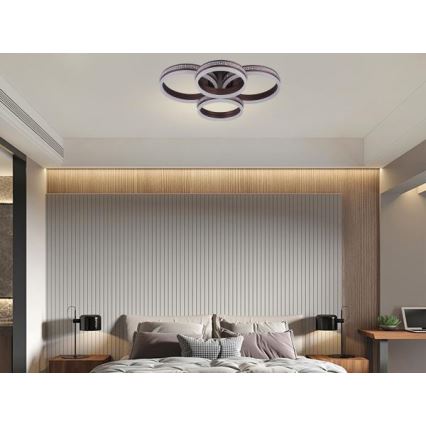 LED-dimmbare Aufputz-Deckenleuchte LED/150W/230V 3000–6500K + Fernbedienung