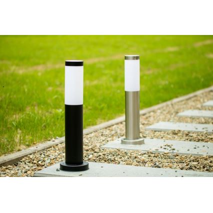 LED-dimmbare Außenleuchte LIVIA 1xE27/6W/230V 2700-6500K Wi-Fi 45 cm IP44 silber