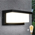 LED dimmbare Außenwandleuchte NEELY 1xE27/W/230V 2700-6500K IP54 schwarz