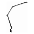 LED-dimmbare, berührungsempfindliche, flexible Tischlampe mit Klemme LED/12W/230V 3000/4000/6000K schwarz