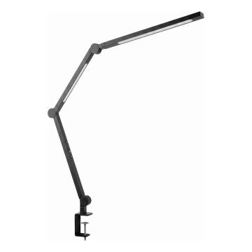 LED-dimmbare, berührungsempfindliche, flexible Tischlampe mit Klemme LED/12W/230V 3000/4000/6000K schwarz
