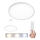 LED-dimmbare Decken-/Pendelleuchte LED/40W/230V 3000–6500K + Fernbedienung