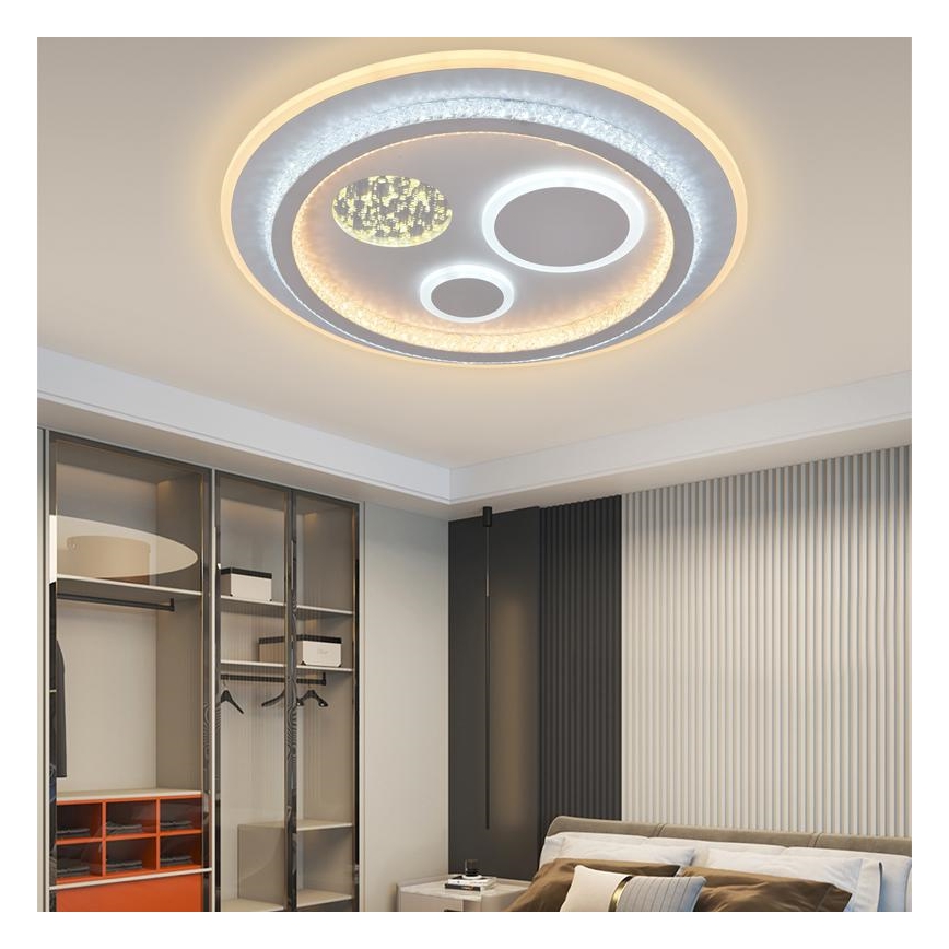 LED dimmbares Deckenleuchte LED/110W/230V 3000-6500K + Fernbedienung