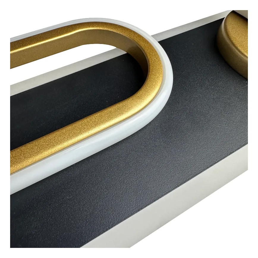 LED dimmbare Deckenleuchte LED/60W/230V 3000-6500K Schwarz + Fernbedienung