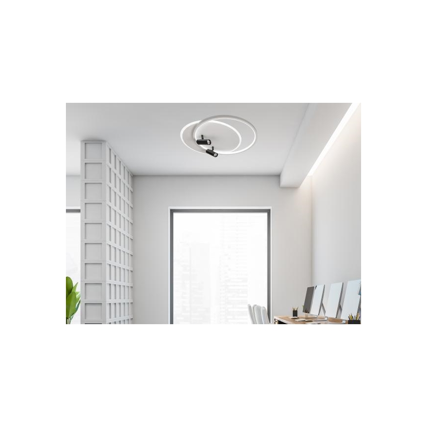 LED Dimmbares Deckenleuchte LED/65W/230V 3000-6500K Weiß + Fernbedienung