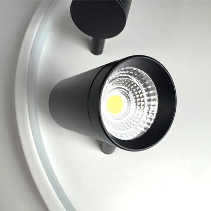 LED Dimmbares Deckenleuchte LED/65W/230V 3000-6500K Weiß + Fernbedienung