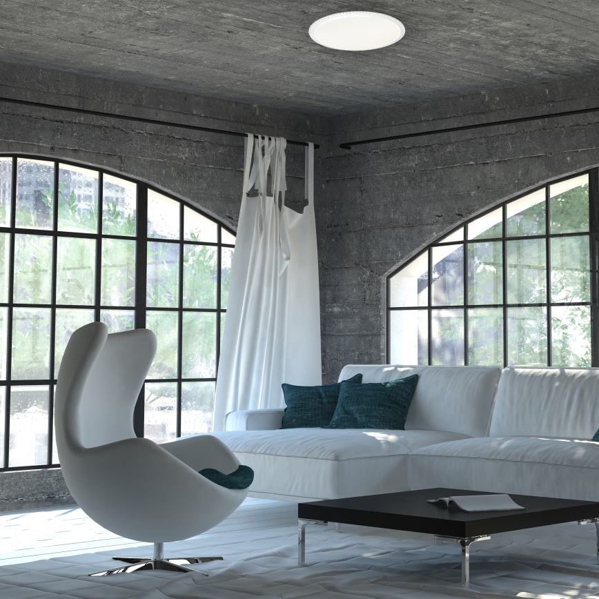 Dimmbare LED-Deckenleuchte CRUZ LED/40W/230V 2000lm + Fernbedienung