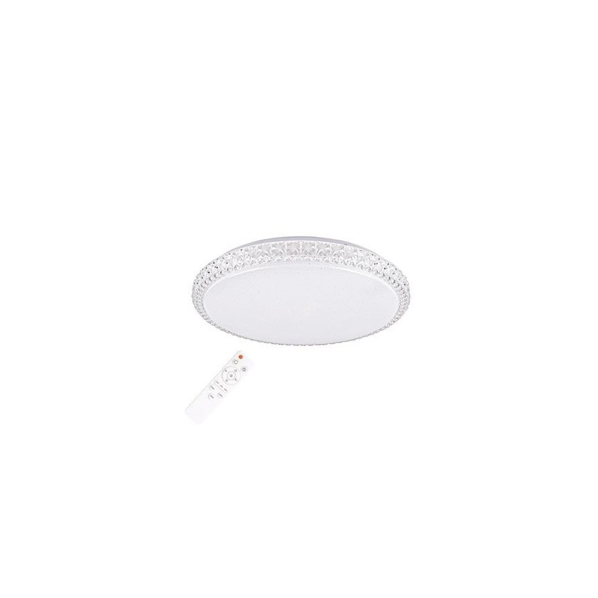 Dimmbare LED-Deckenleuchte CRUZ LED/40W/230V 2000lm + Fernbedienung