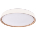 LED-dimmbare Deckenleuchte ILVI LED/45W/230V 2700-6500K Ø 50 cm weiß/beige + Fernbedienung