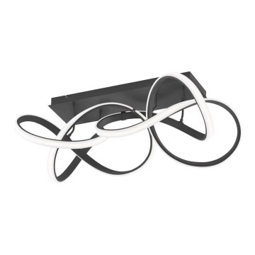 LED-dimmbare Deckenleuchte INDIGO LED/64W/230V schwarz