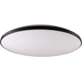 LED-dimmbare Deckenleuchte KERN LED/100W/230V 3000/4000/6000K Ø 100 cm schwarz + Fernbedienung