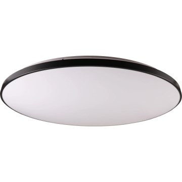 LED-dimmbare Deckenleuchte KERN LED/100W/230V 3000/4000/6000K Ø 100 cm schwarz + Fernbedienung