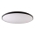 LED-dimmbare Deckenleuchte KERN LED/100W/230V 3000/4000/6000K Ø 100 cm schwarz + Fernbedienung