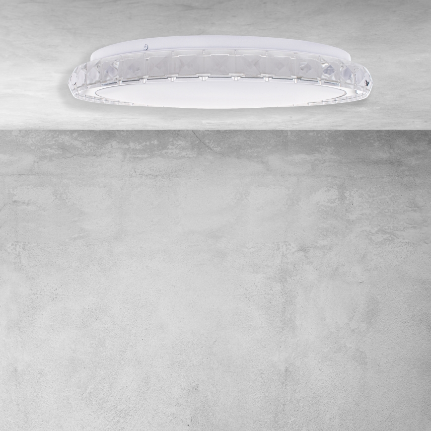 LED Dimmbare Deckenleuchte LAYLA mit Fernbedienung 1xLED/26W/230V