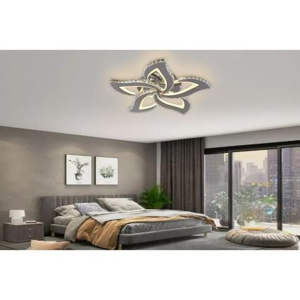 LED Dimmbarer Deckenleuchter LED/100W/230V 3000-6500K + Fernbedienung