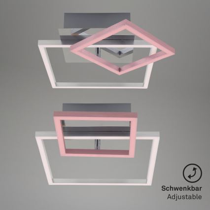 LED-dimmbare Deckenleuchte LED/12W/230V 3000K mattchrom