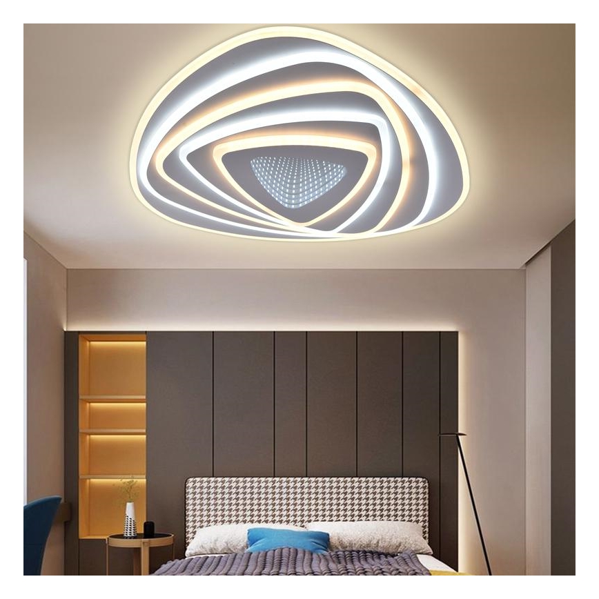 LED Dimmbares Deckenleuchte LED/130W/230V 3000-6500K + Fernbedienung