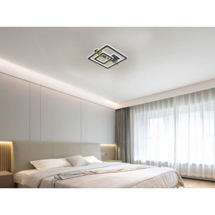 LED-dimmbare Deckenleuchte LED/140W/230V 3000-6500K + Fernbedienung