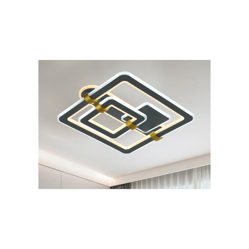 LED-dimmbare Deckenleuchte LED/140W/230V 3000-6500K + Fernbedienung