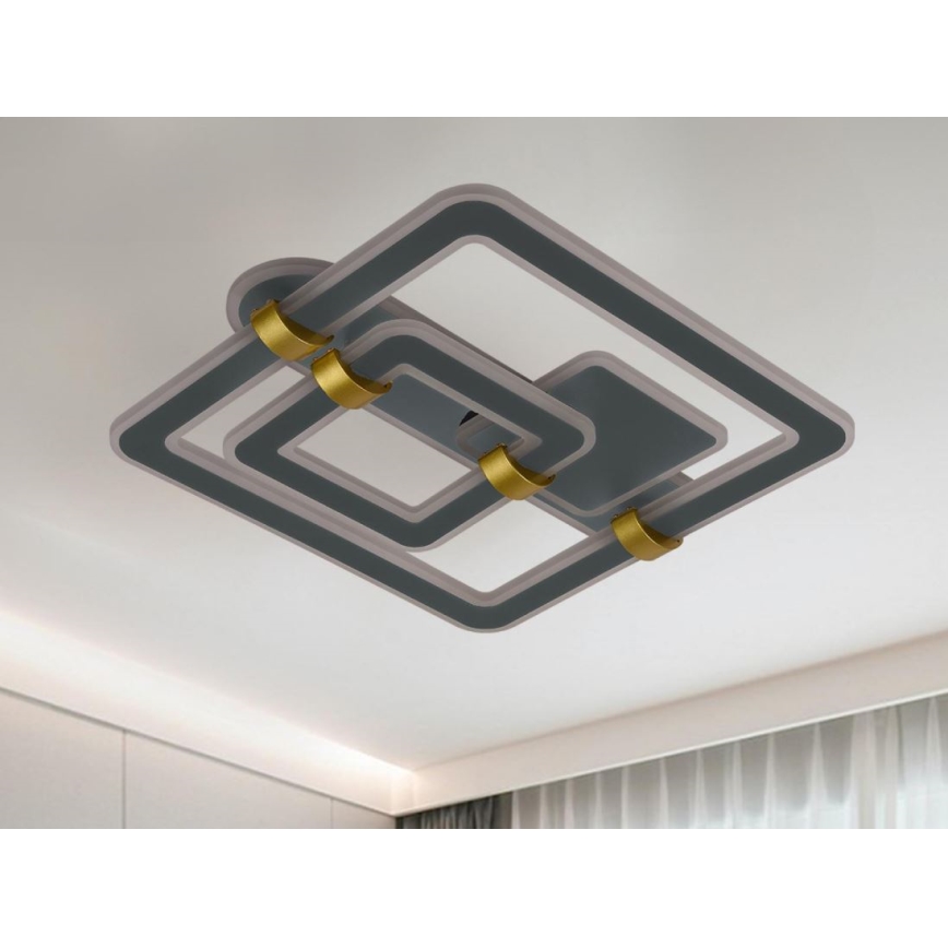 LED-dimmbare Deckenleuchte LED/140W/230V 3000-6500K + Fernbedienung