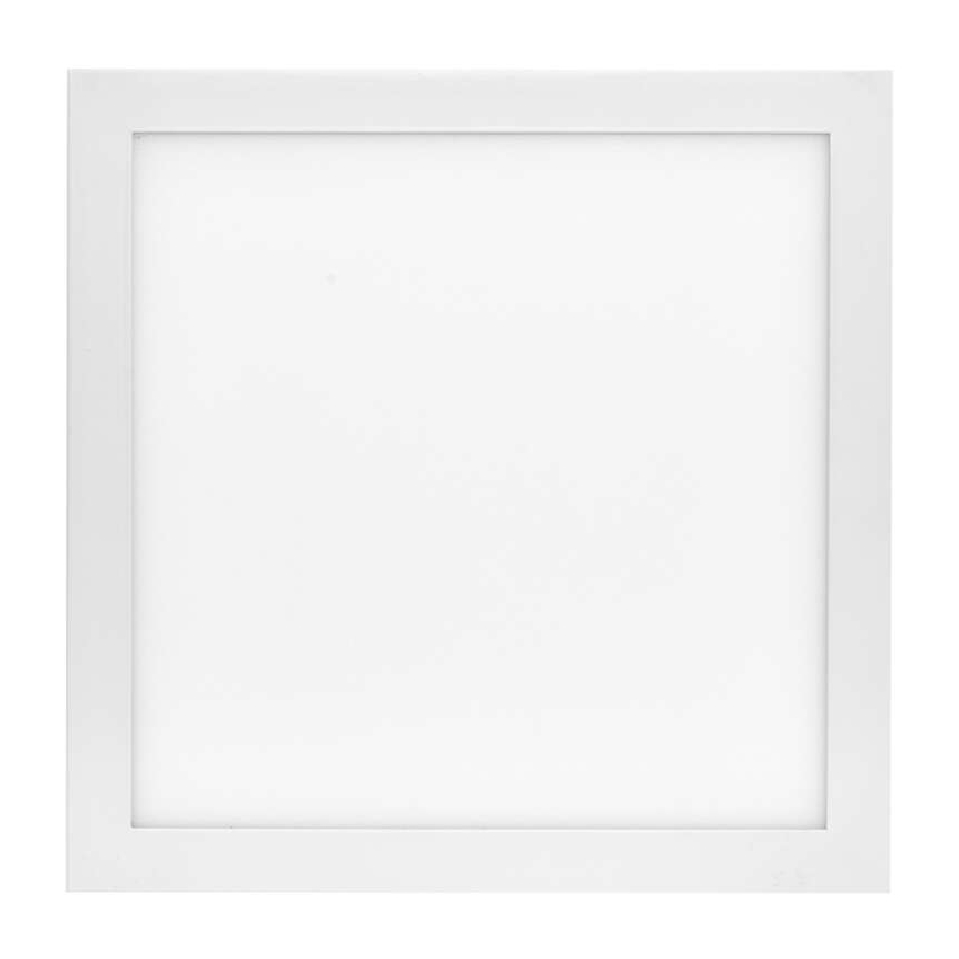 LED Dimmbare Deckenleuchte LED/20W/230V + Fernbedienung quadratisch