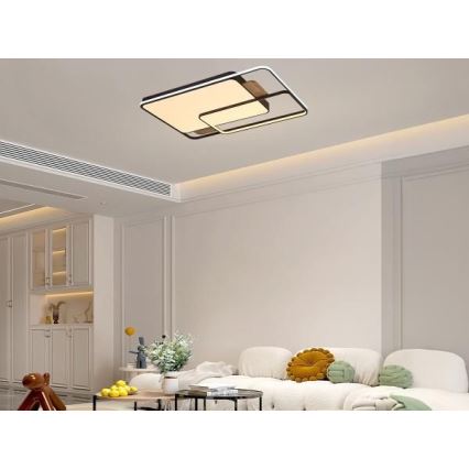 LED-dimmbare Deckenleuchte LED/280W/230V 3000-6500K + Fernbedienung