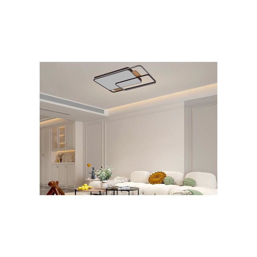 LED-dimmbare Deckenleuchte LED/280W/230V 3000-6500K + Fernbedienung