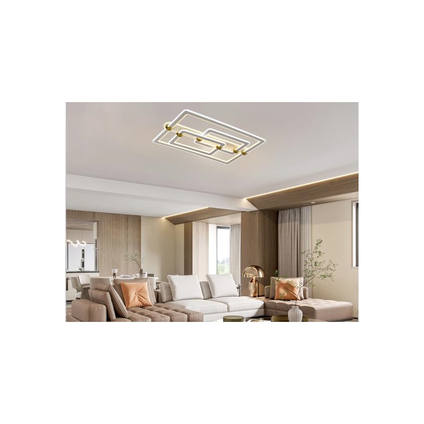 LED-dimmbare Deckenleuchte LED/280W/230V 3000-6500K + Fernbedienung