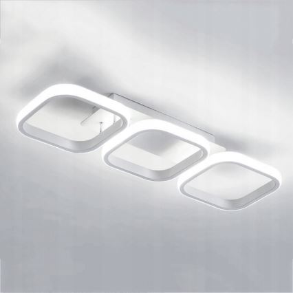 LED dimmbare Deckenleuchte LED/33W/230V 3000-6500K weiß Wi-Fi Tuya + Fernbedienung